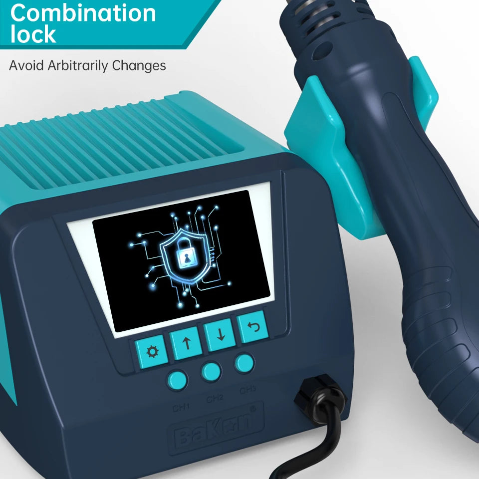 BAKON BK880 Hot Air Rework Station 550W Soldering Dryer