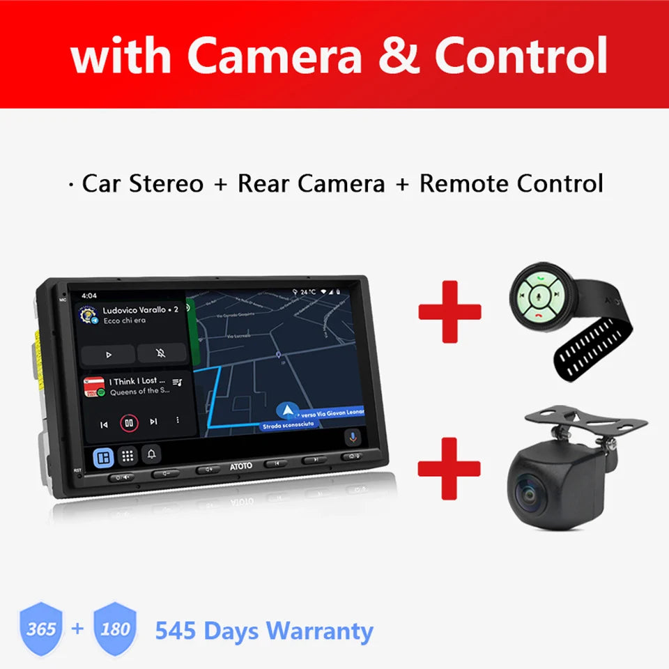 ATOTO S8 Android Car Stereo Bluetooth Android Auto CarPlay