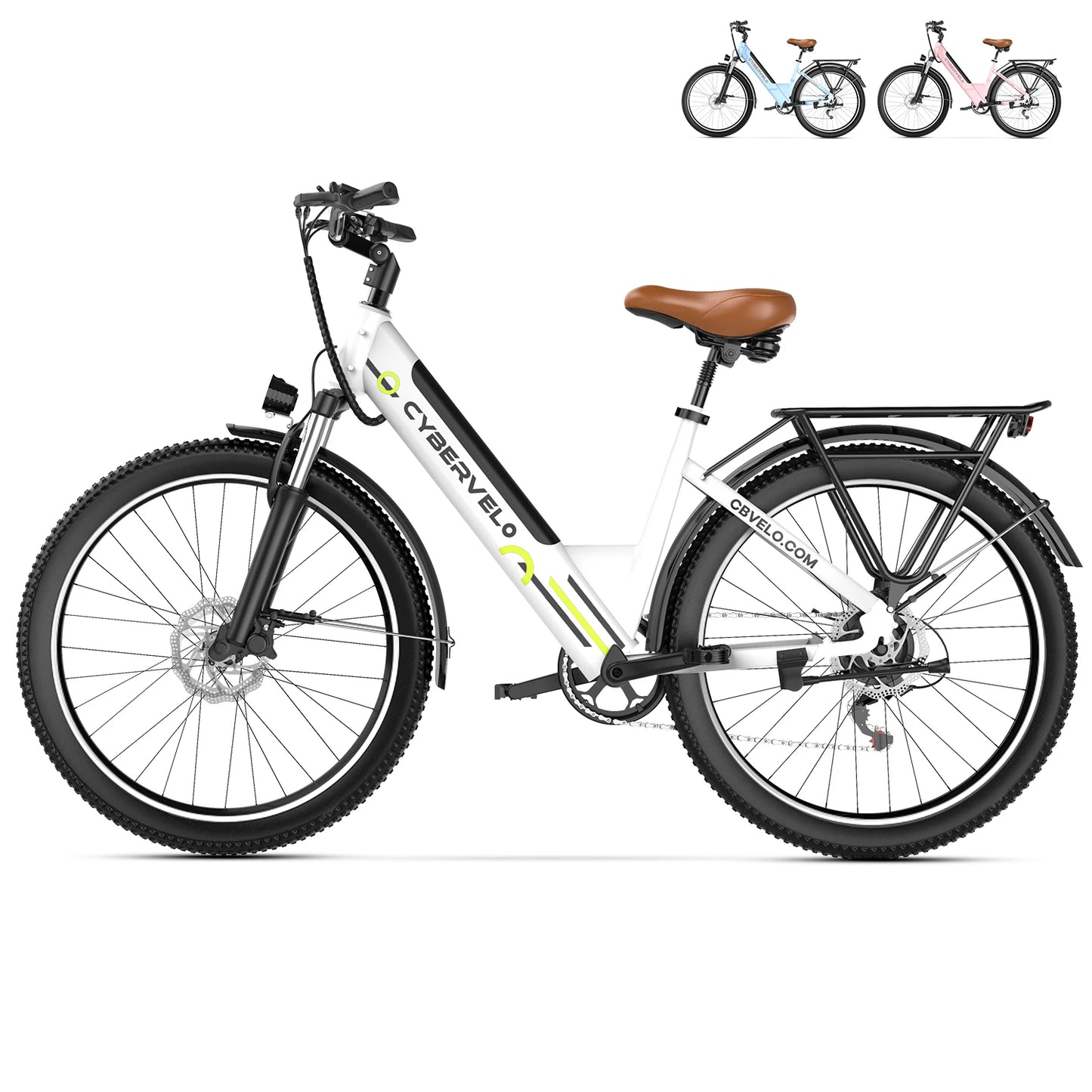 CYBERVELO EK7 EK2 Electric Bike For Adults With Removable Battery