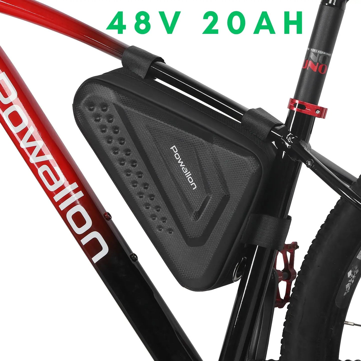 48V Ebike Triangle Battery Case Waterproof With 10Ah 13Ah 20Ah