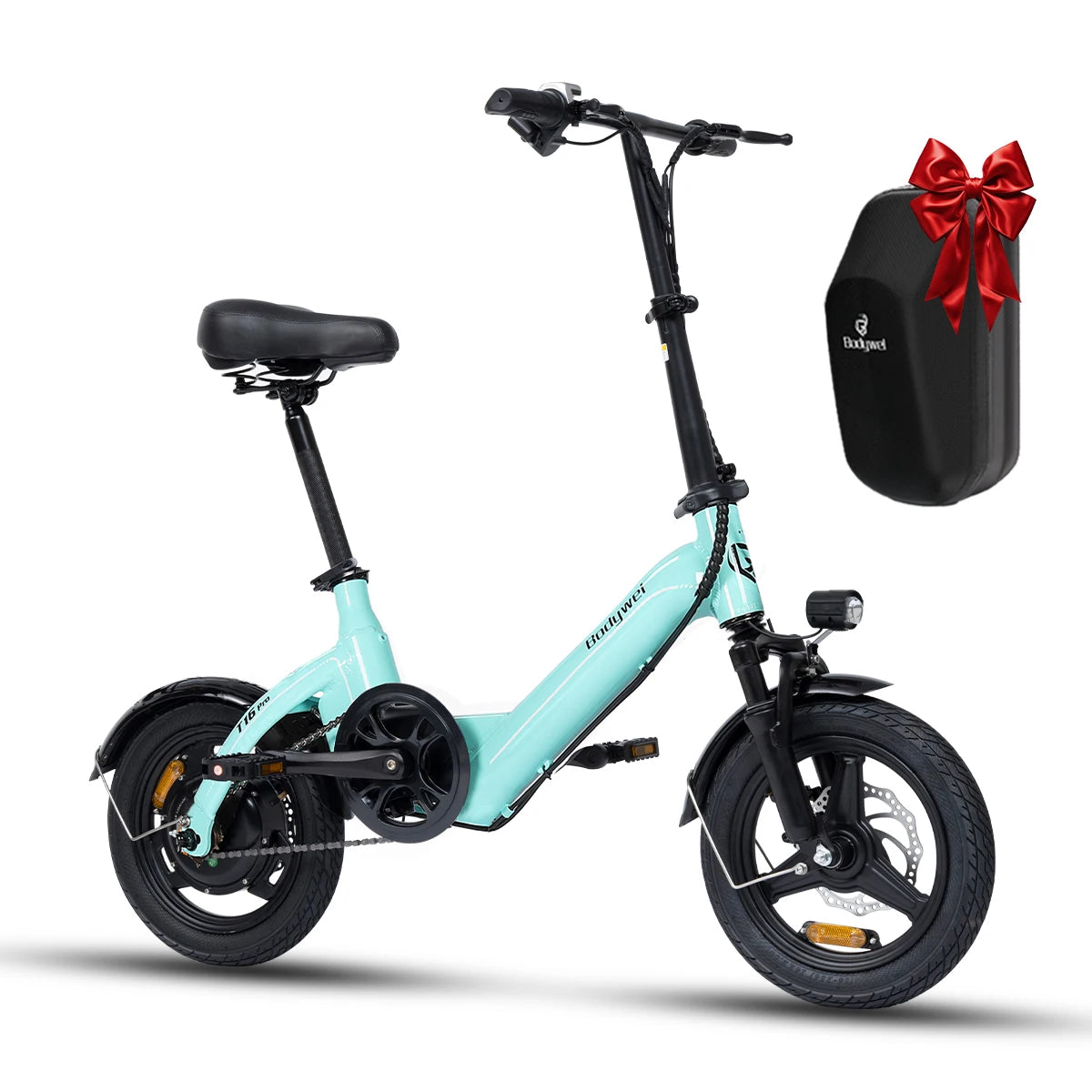 Bodywel T16pro Foldable Electric Bike 750W Motor 20Mph Urban Commuter