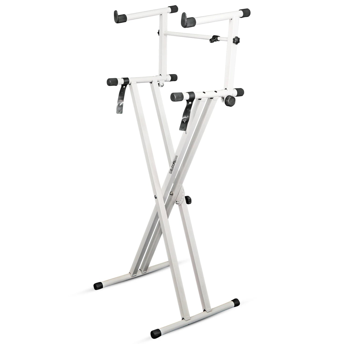 5 CORE 2 Tier Keyboard Stand Double X Style Adjustable