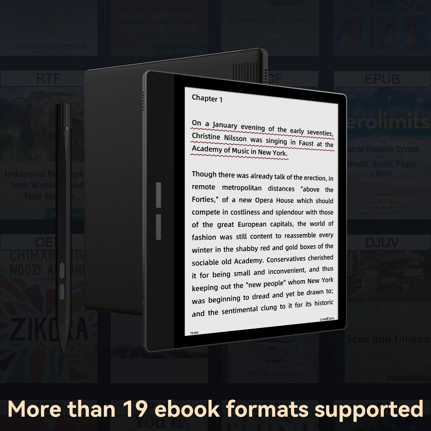 BIGME B751C Android OS eBook Reader With Google Play