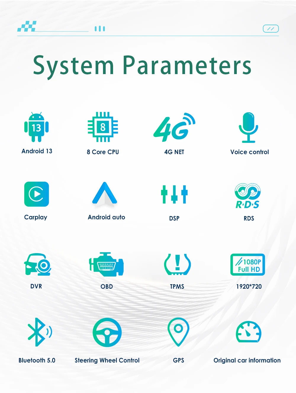 OSSURET CarPlay Android 13 Autoradio BMW X3 X4 F26 F25