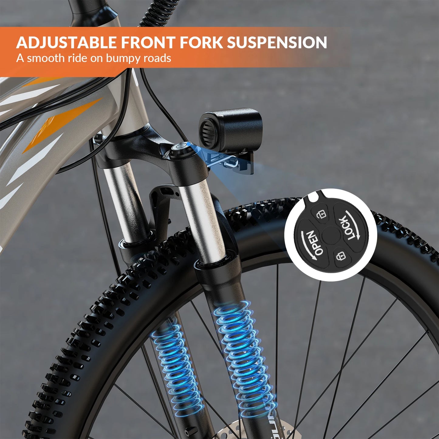 5TH WHEEL AB17 Electric Bike With 700W Peak Motor And 23 MPH