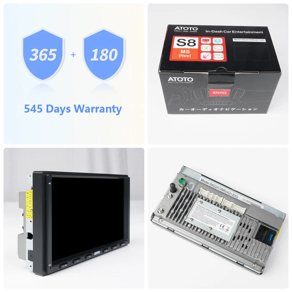 ATOTO S8 Android Car Stereo Bluetooth Android Auto CarPlay