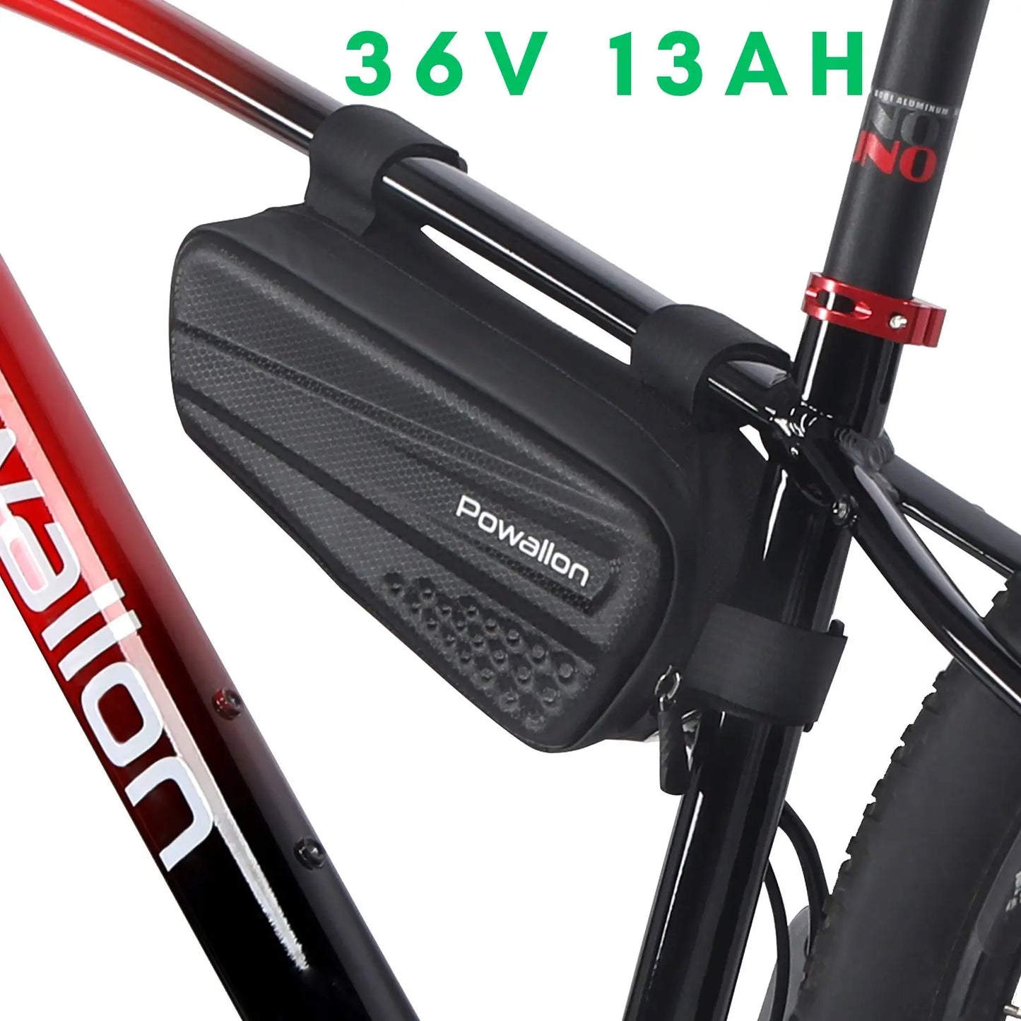 48V Ebike Triangle Battery Case Waterproof With 10Ah 13Ah 20Ah