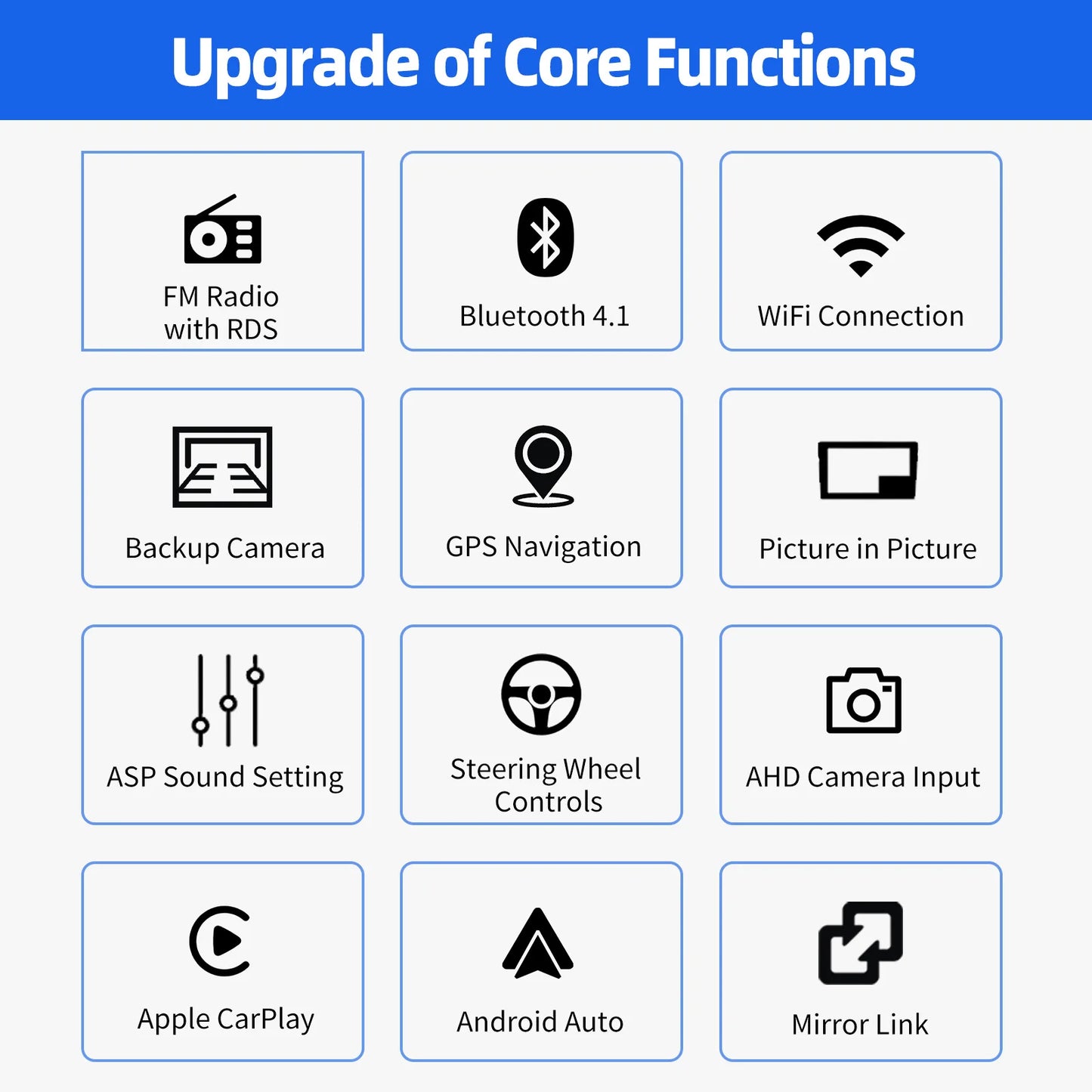 ESSGOO Android Car Stereo For Toyota RAV4
