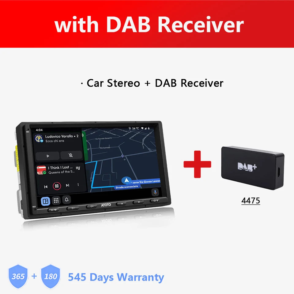 ATOTO S8 Android Car Stereo Bluetooth Android Auto CarPlay