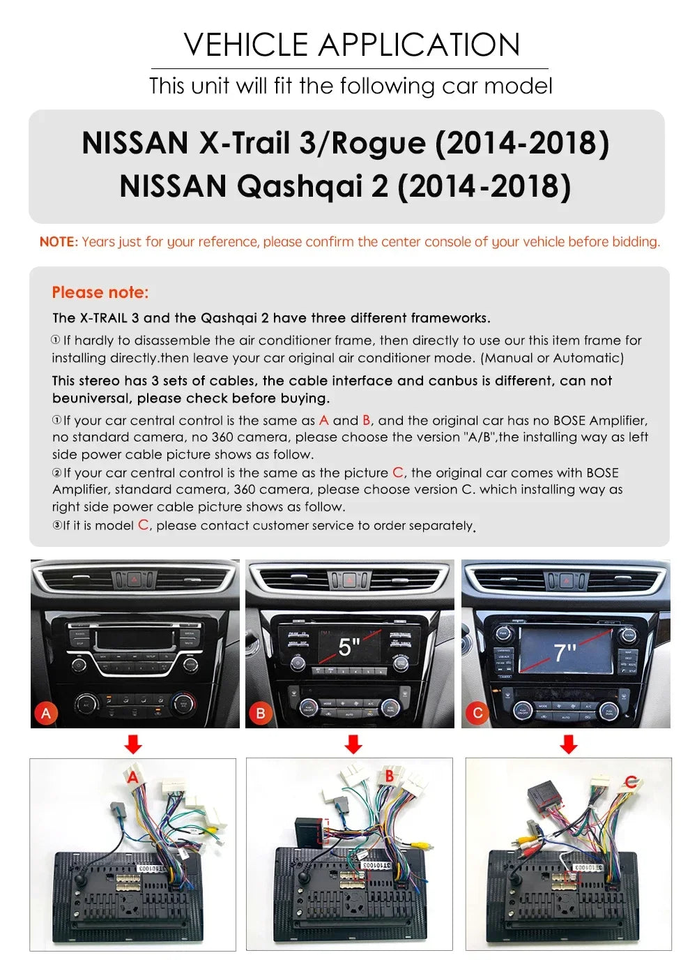 OSSURE Android 14 Car Stereo Nissan Qashqai J11 2DIN
