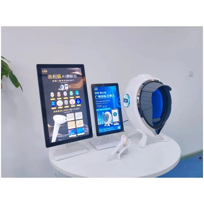 BOMPC Portable 3D AI UV RGB Skin Analyzer Facial Scanner