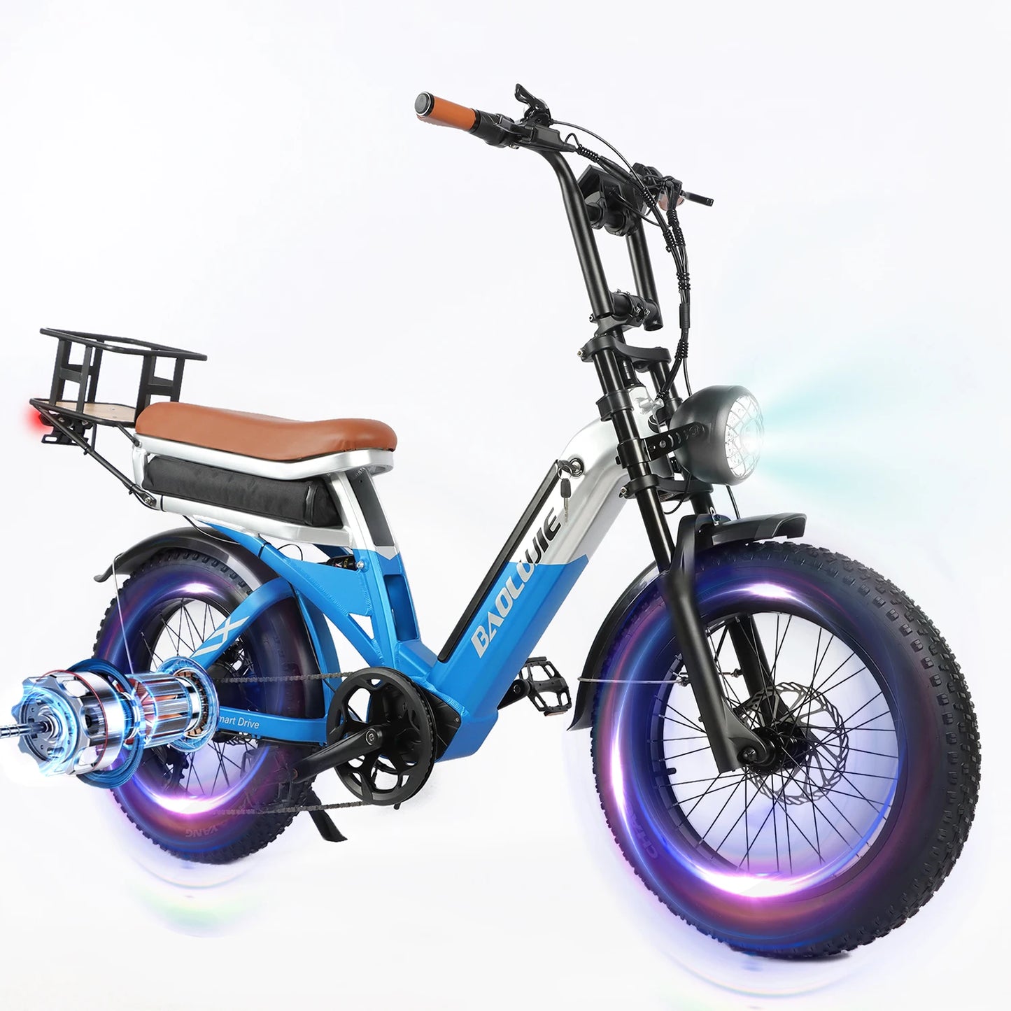 Baolujie DM01 Electric Bicycle 60V 42 MPH Max Speed EBike
