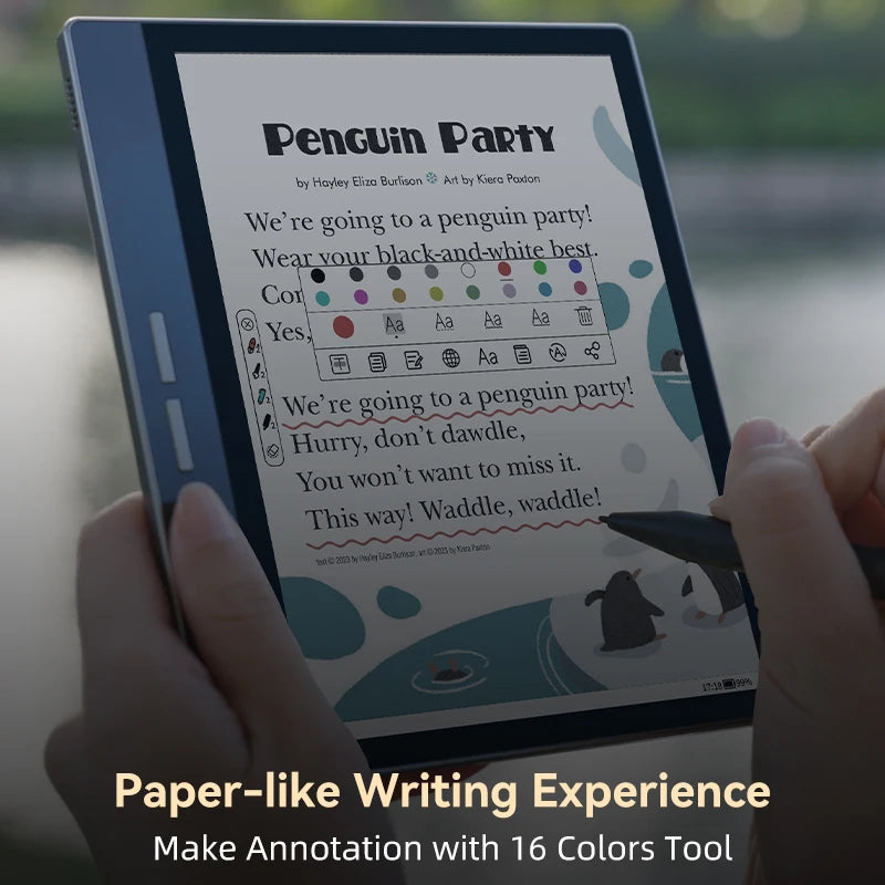 BIGME B751C Android OS eBook Reader With Google Play