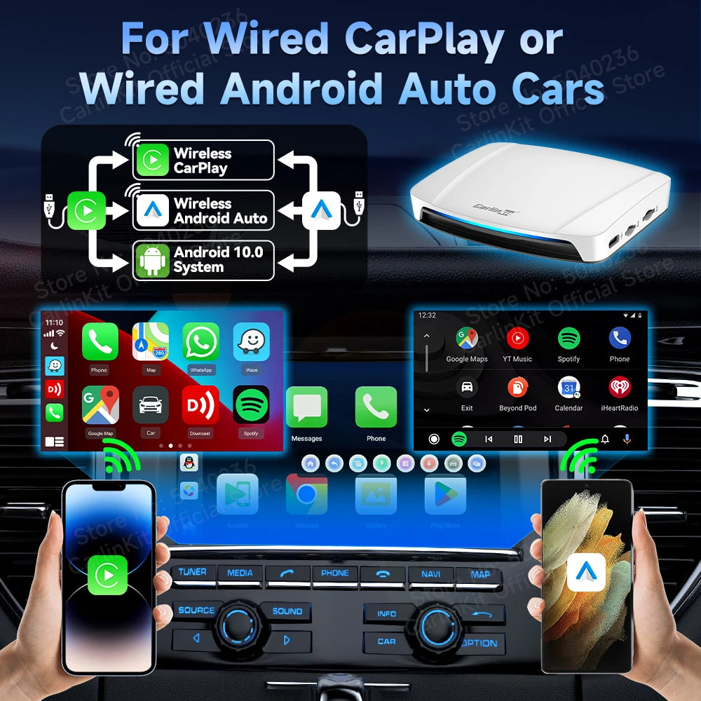 Carlinkit UHD Android 13 CarPlay AI HDMI Streaming Box 8GB 128GB