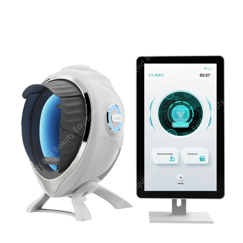 BOMPC Portable 3D AI UV RGB Skin Analyzer Facial Scanner