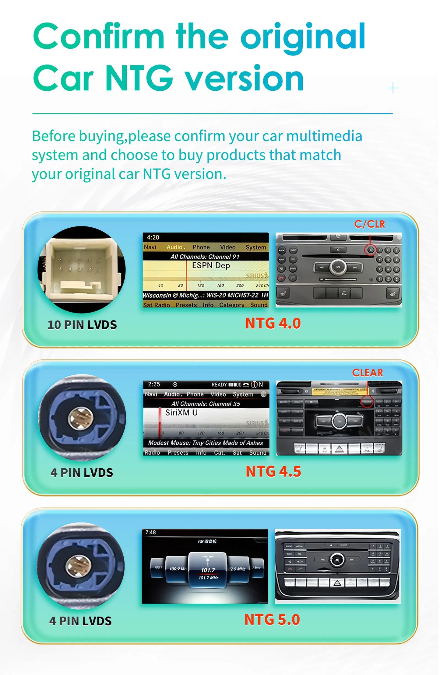 OSSURET Mercedes W212 Android Auto Multimedia CarPlay