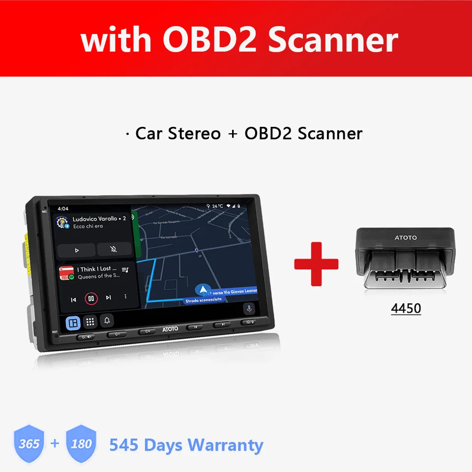 ATOTO S8 Android Car Stereo Bluetooth Android Auto CarPlay