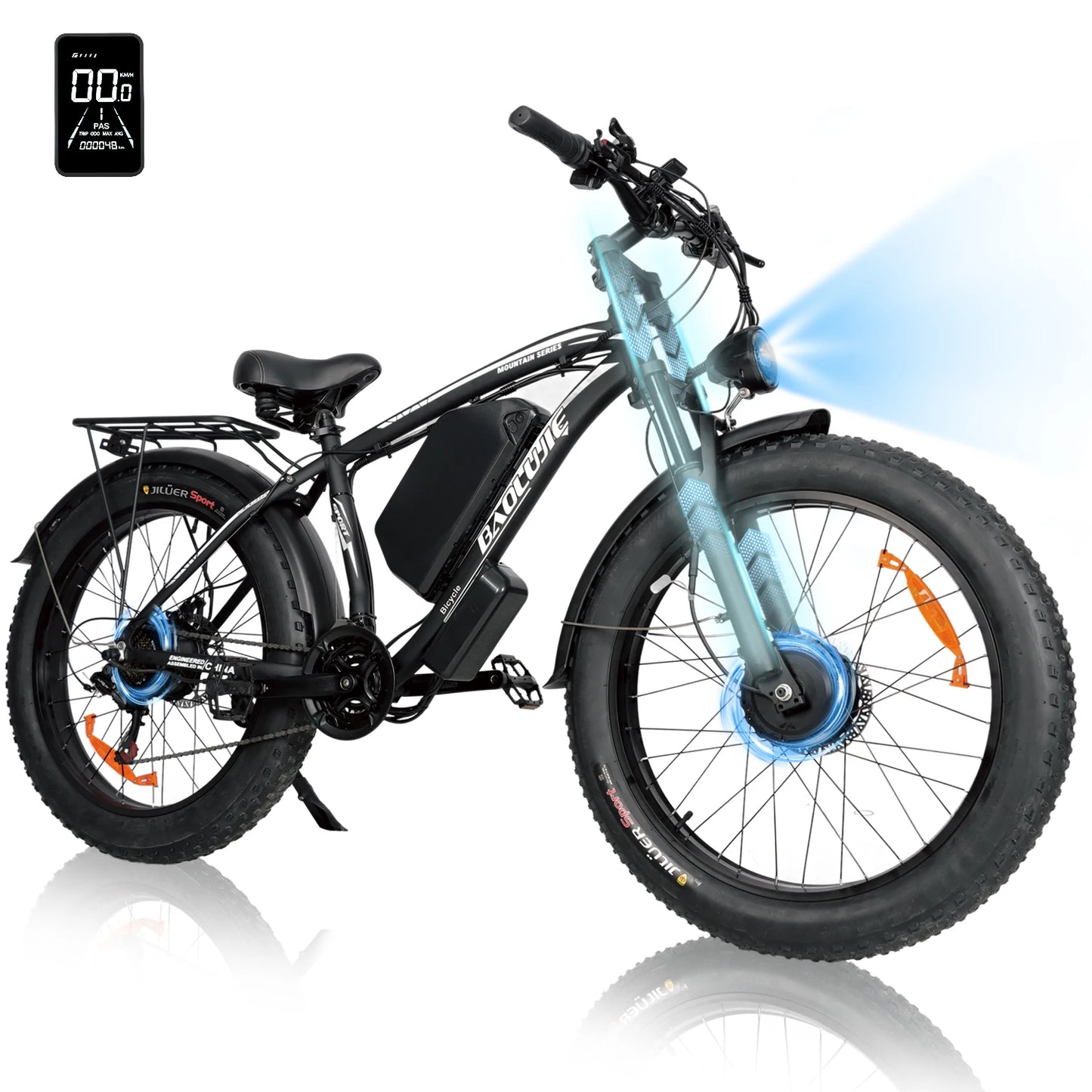 Baolujie DM01 Electric Bicycle 60V 42 MPH Max Speed EBike
