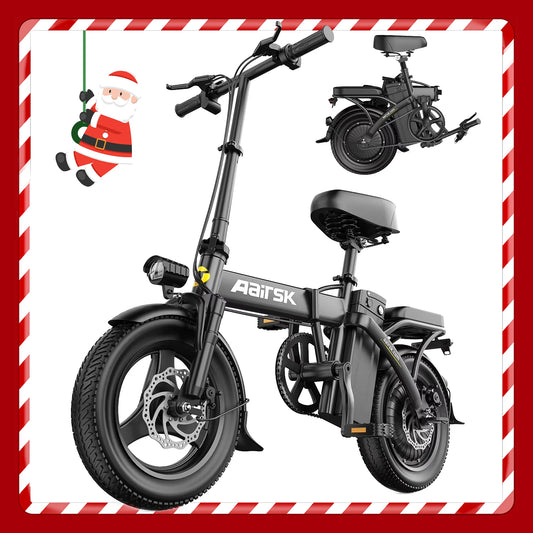 Aairsk Foldable Electric Bike for Adults 750W Peak