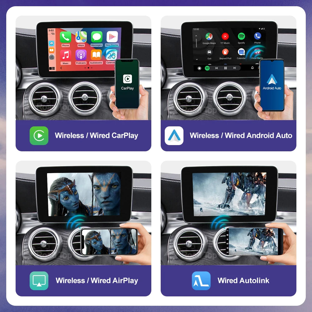 Road Top Wireless CarPlay for Mercedes Benz C Class W205