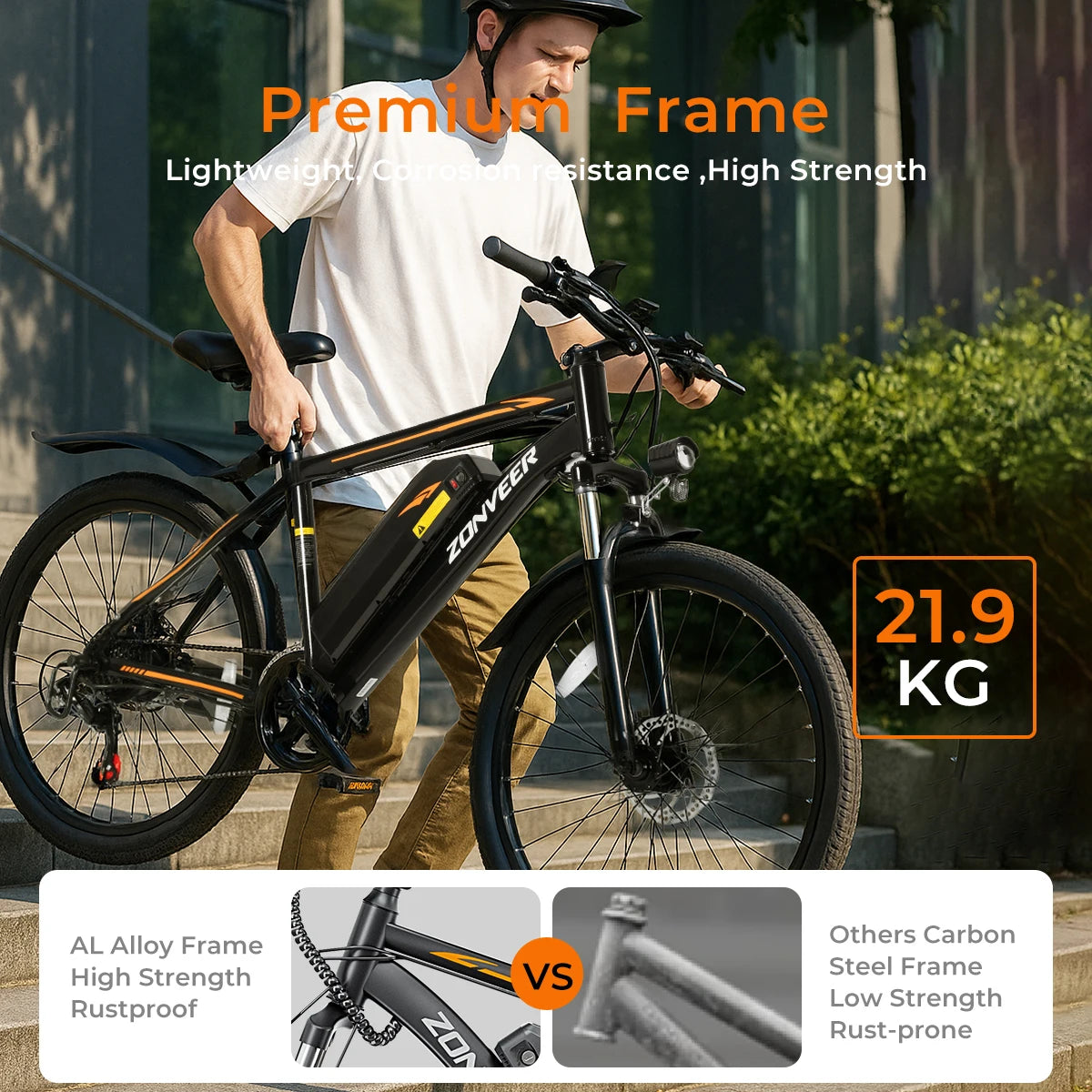 Dyu M26 Electric Bicycle With 1000W Motor And 360Wh Battery
