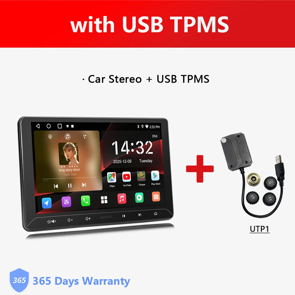 Atoto Android Car Stereo Bluetooth Apple CarPlay Android Auto