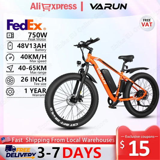 Varun M26 Pro E Bike 750W Peak Motor 48V BatterySystem
