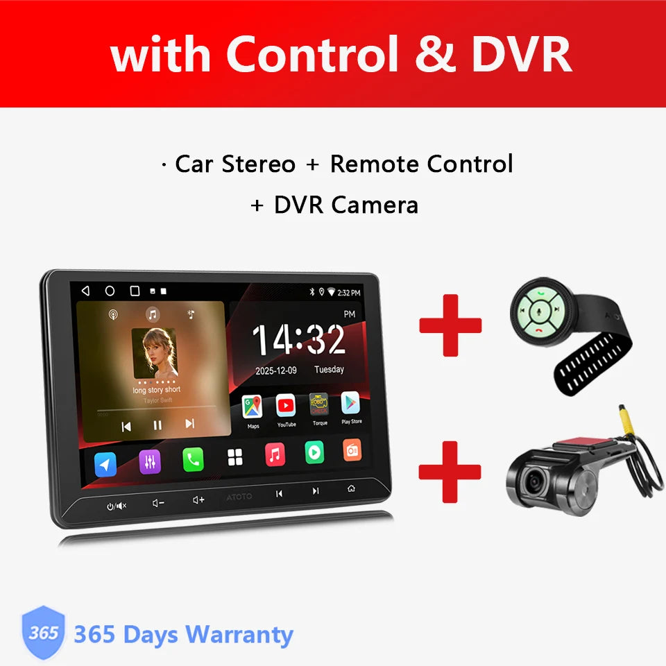 Atoto Android Car Stereo Bluetooth Apple CarPlay Android Auto