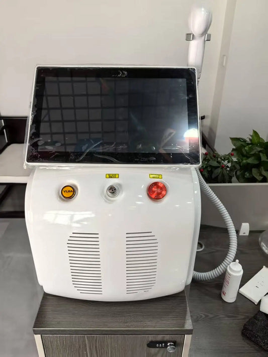 BOMP 808nm Diode Laser Hair Removal Device With Ice Cooling Head