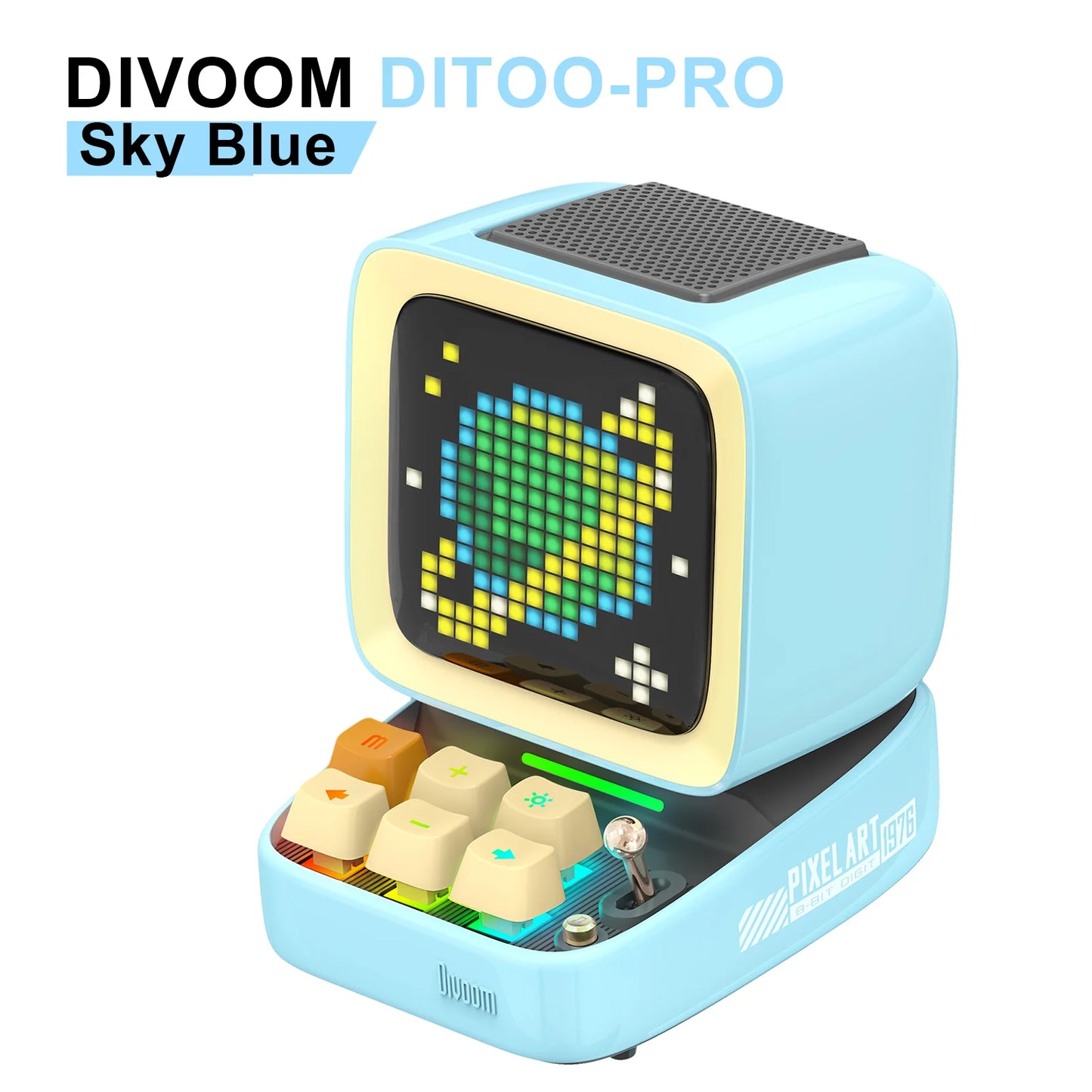 Divoom Ditoo-Pro Retro Pixel Art Bluetooth Speaker With LED Display