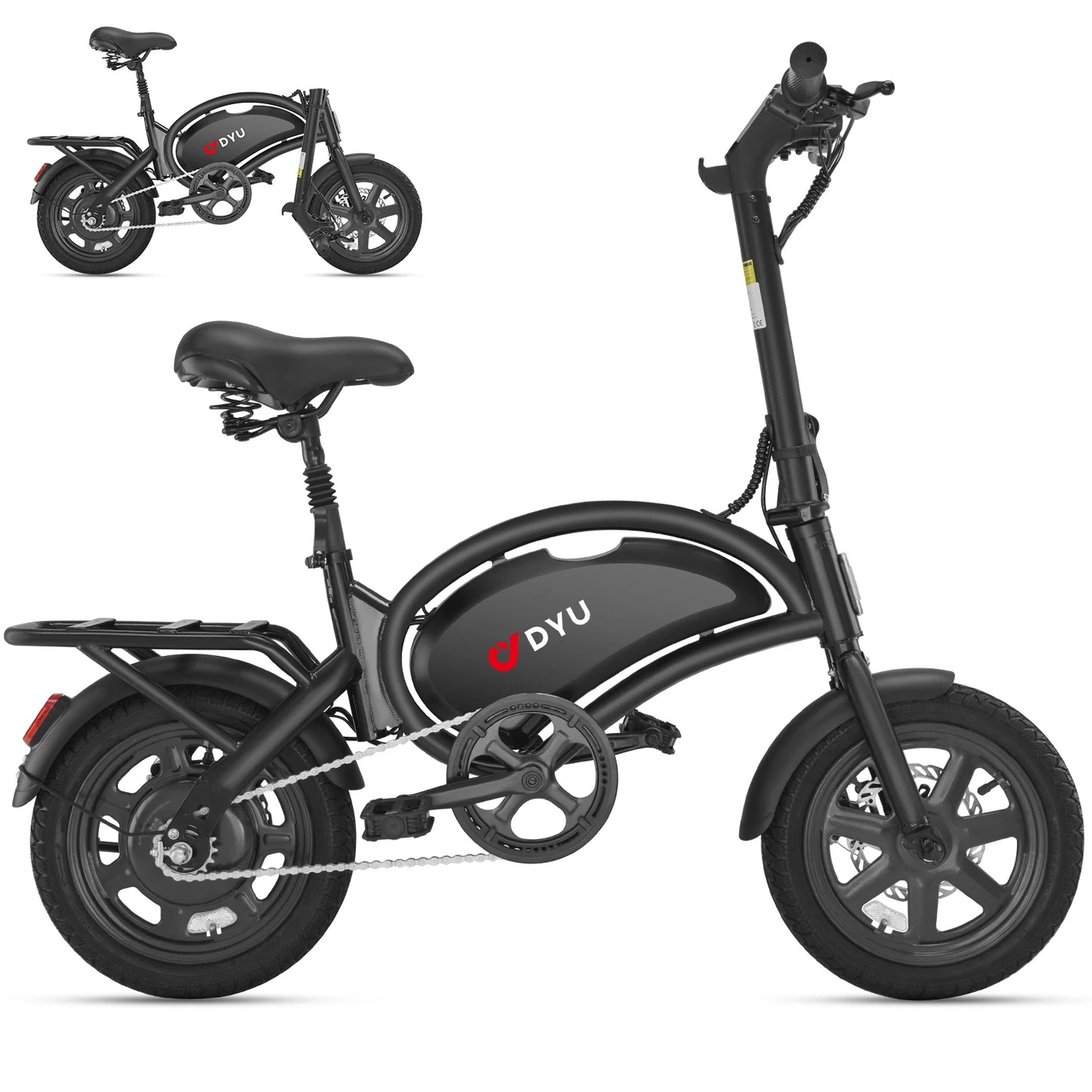 DYU D3F-MINI Foldable Electric Bicycle 500W 36V Battery