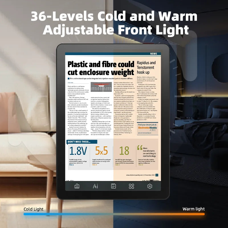 BIGME B6 Android E Ink Ebook Front Light Google Play