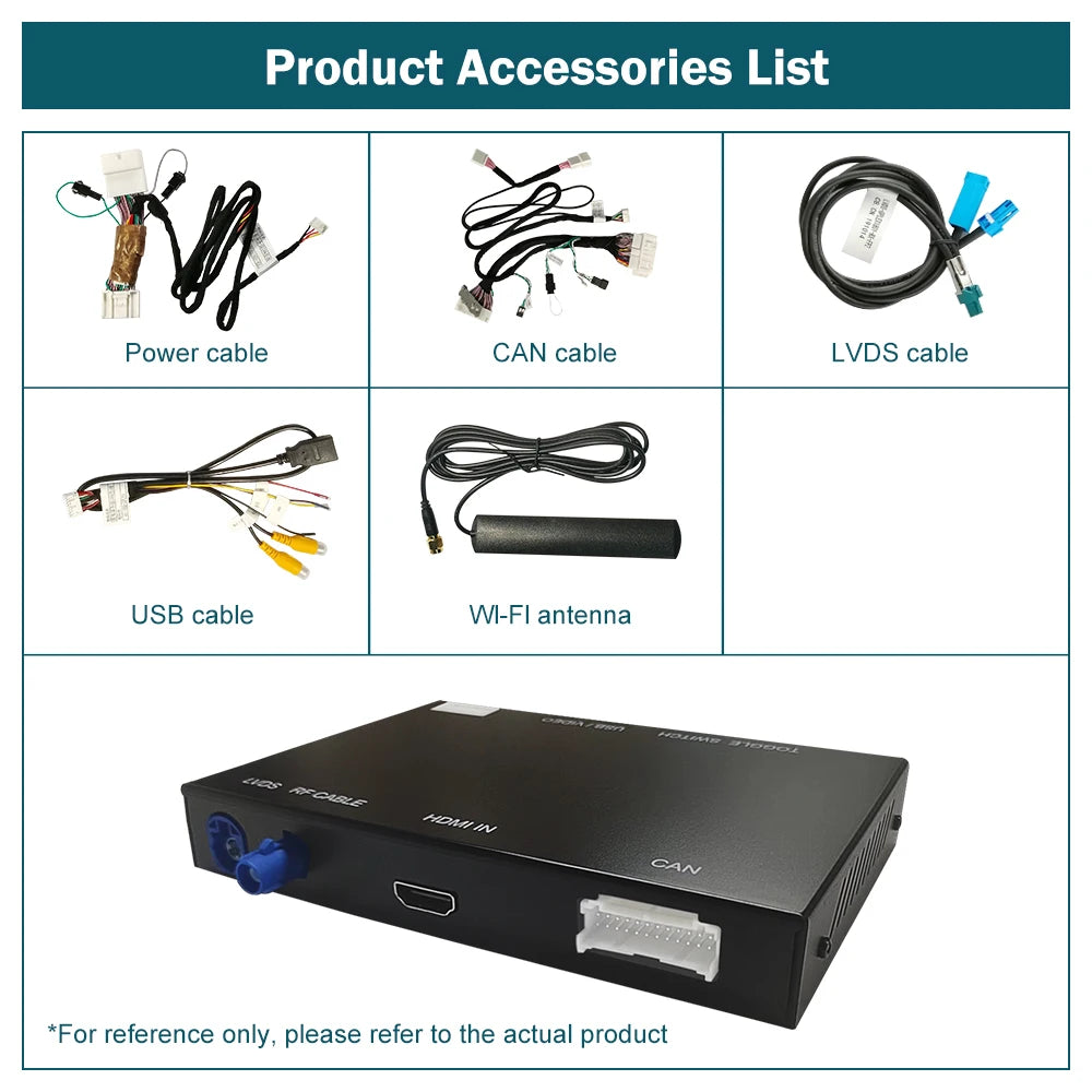 Road Top Wireless CarPlay for Lexus ES with Android Auto