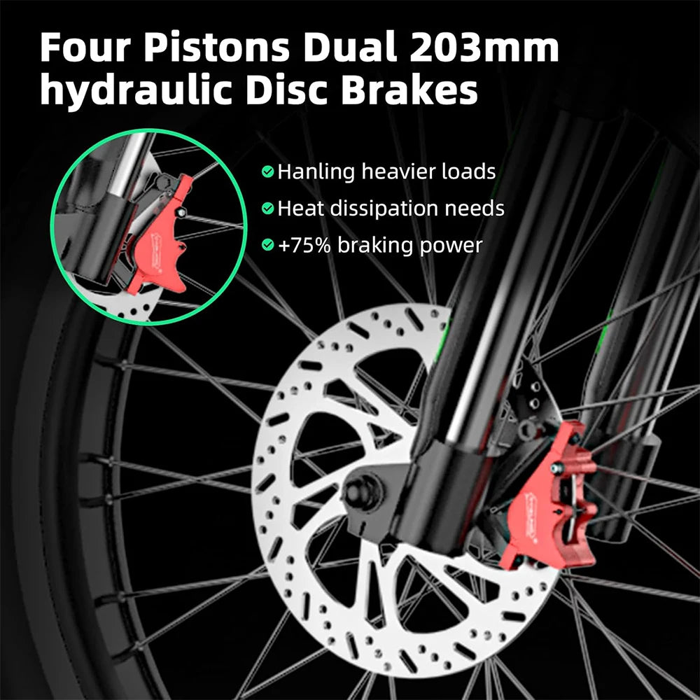 6000W Electric Dirt Bike 60V 25Ah Battery Full Suspension