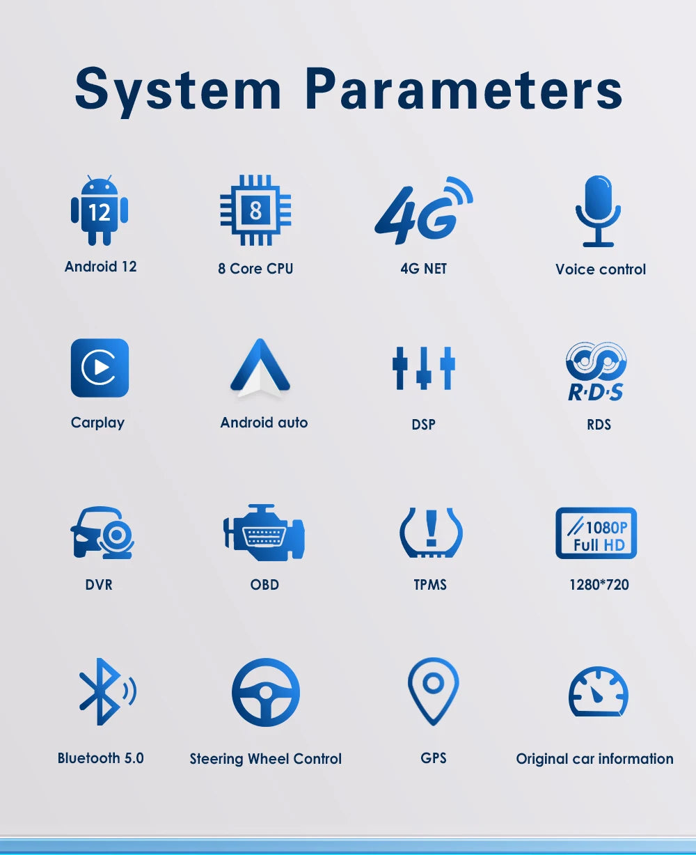 OSSURET Android Auto Car Radio for Honda Accord 9th Gen