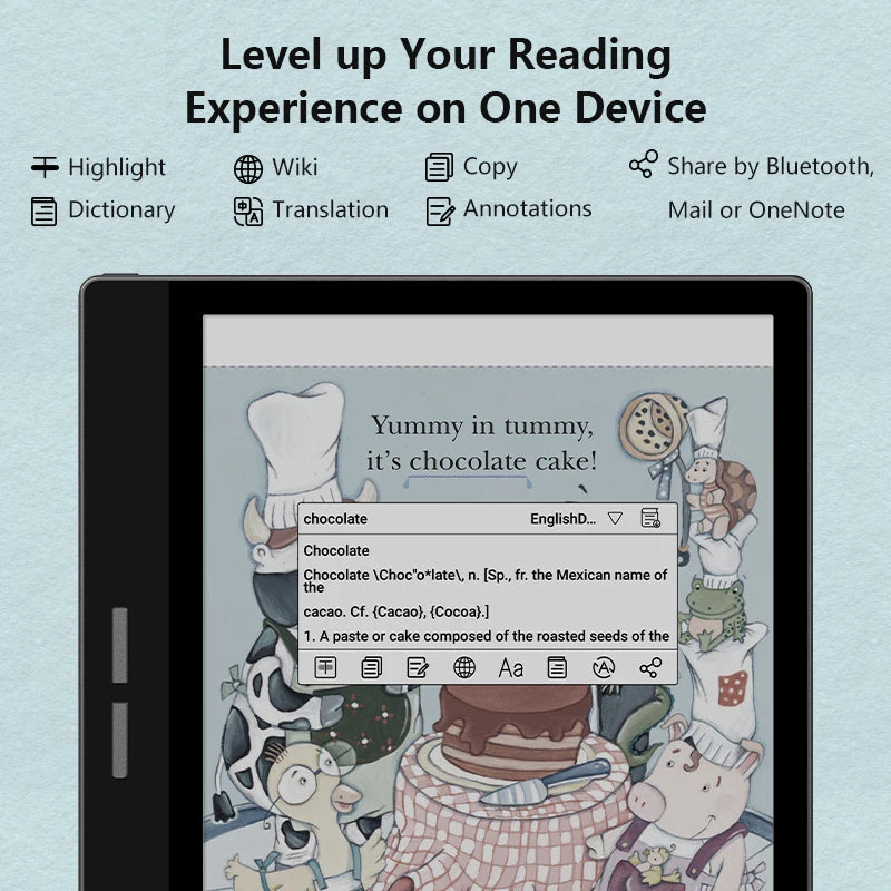 BIGME B751C Android 11 Ereader 4GB RAM 64GB Google Play