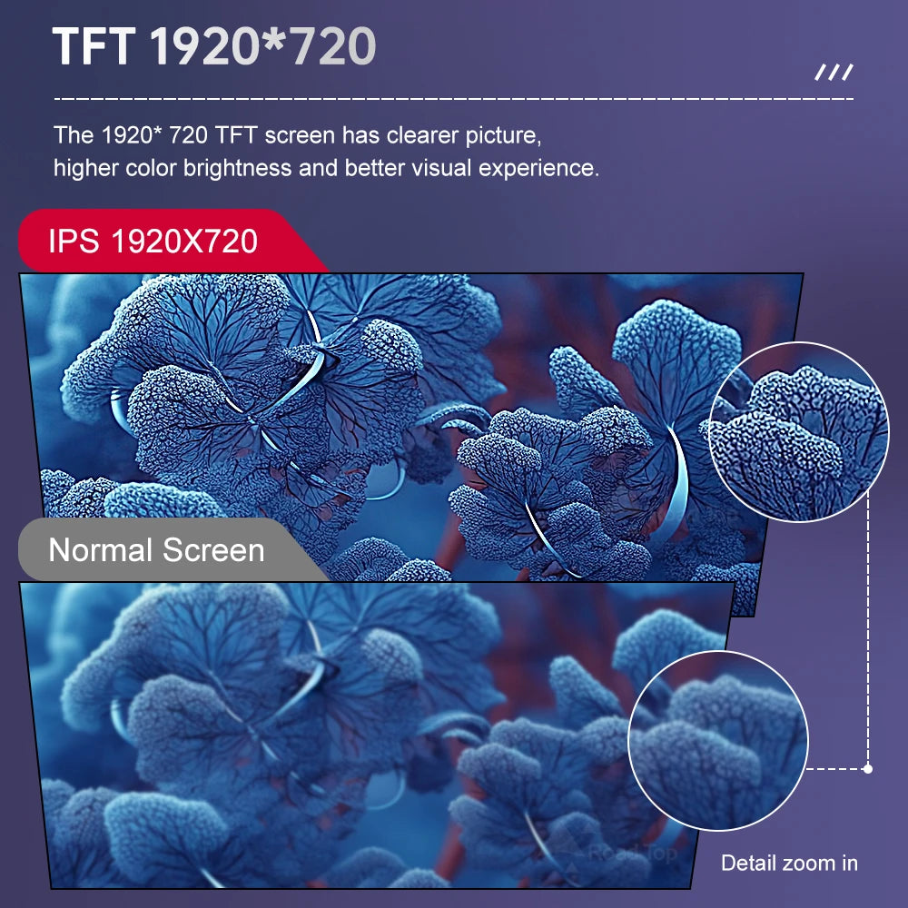 Road Top Wireless CarPlay Android Auto Screen For BMW