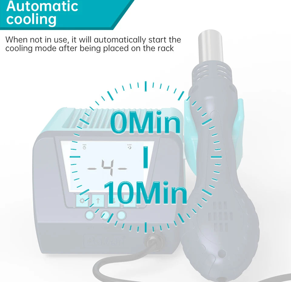 BAKON BK880 Hot Air Rework Station 550W Soldering System