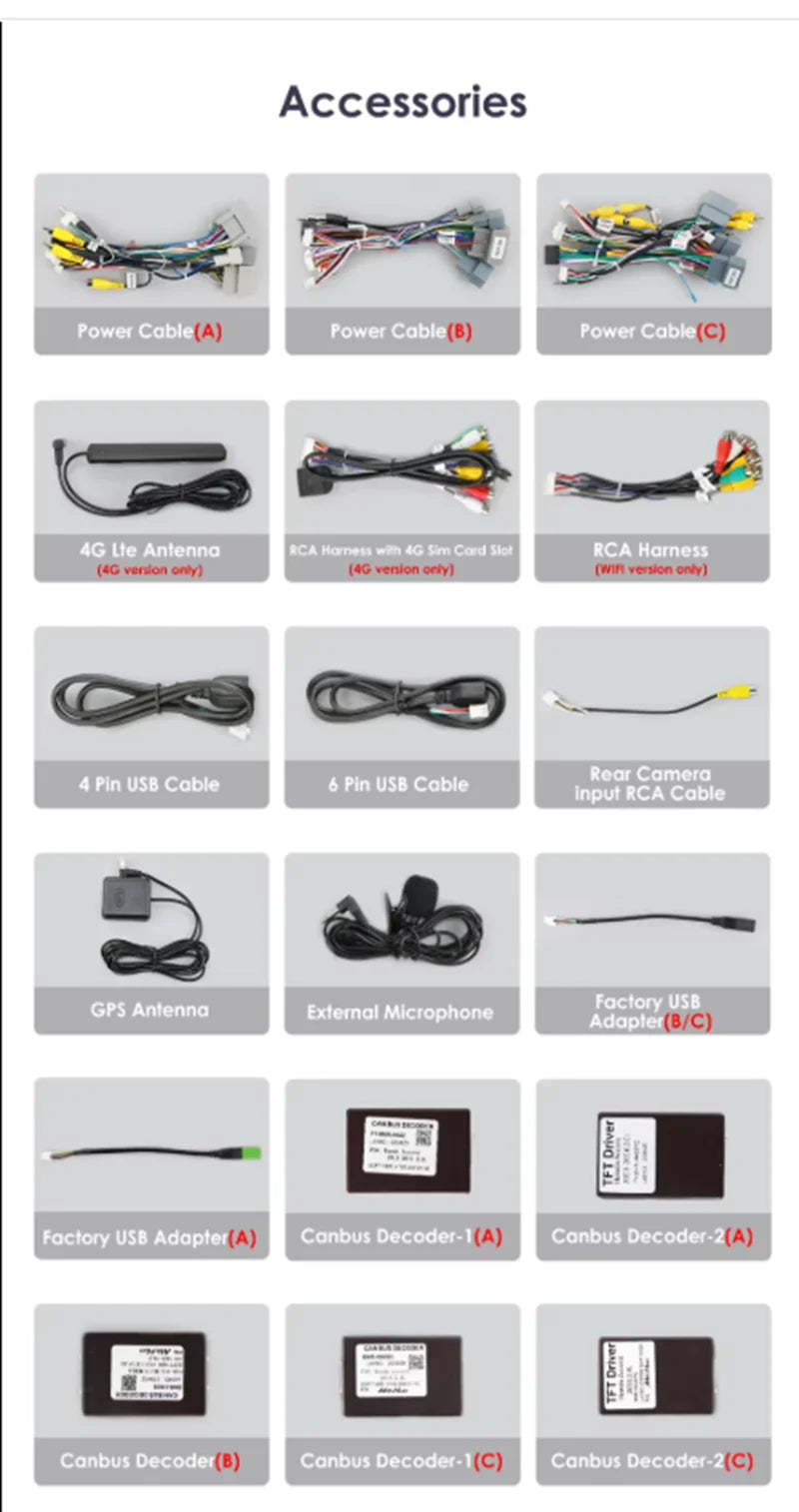 OSSURET Android Auto Car Radio for Honda Accord 9th Gen