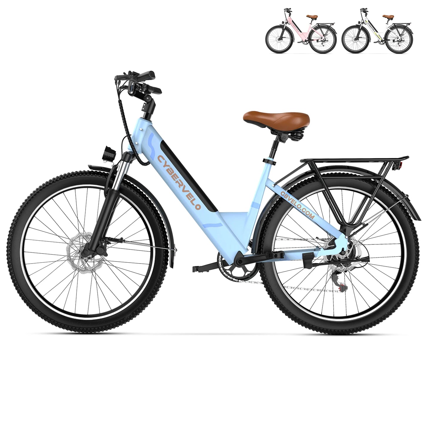 CYBERVELO EK7 EK2 Electric Bike For Adults With Removable Battery