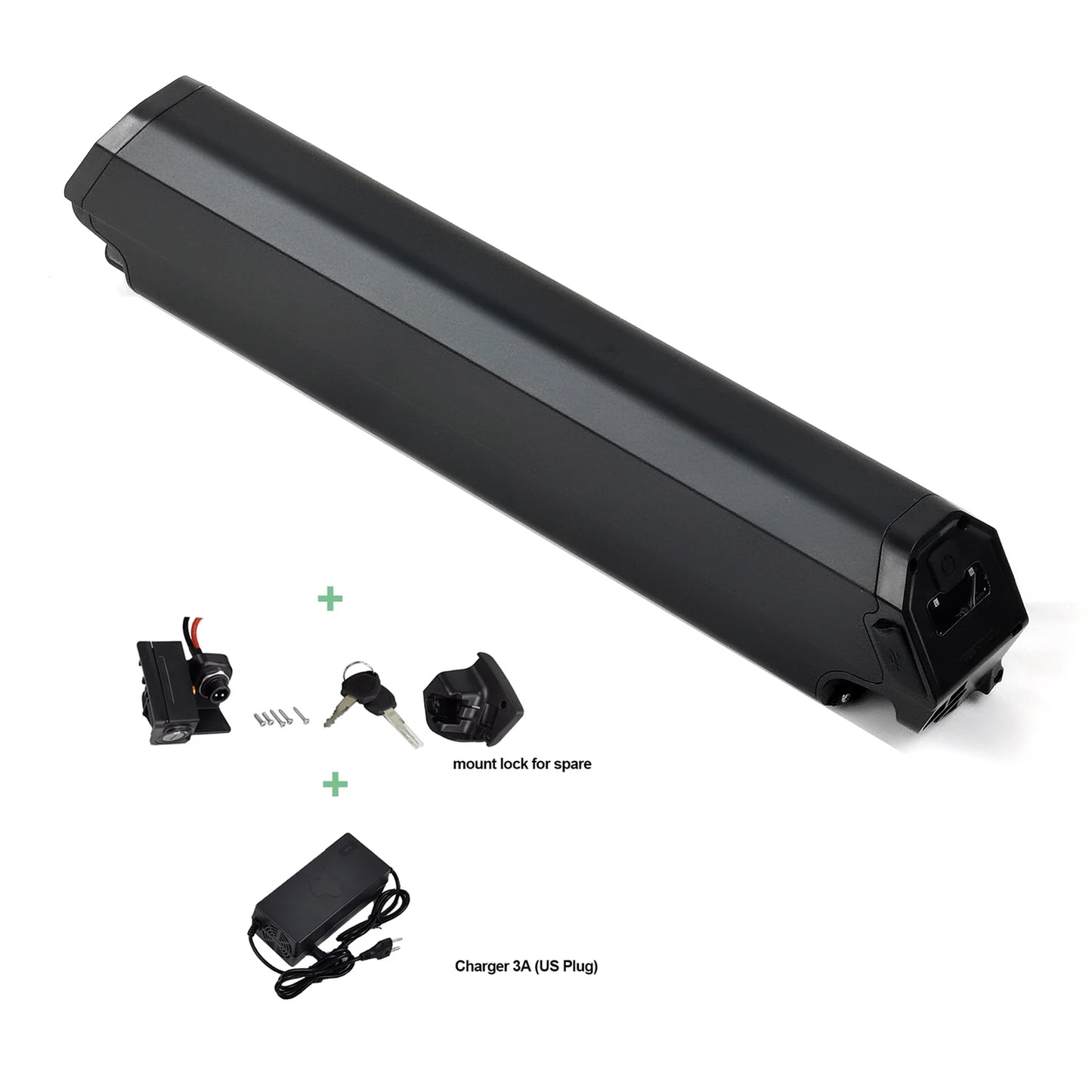 48V Ebike Battery Pack For 250W To 1000W Motors Charger