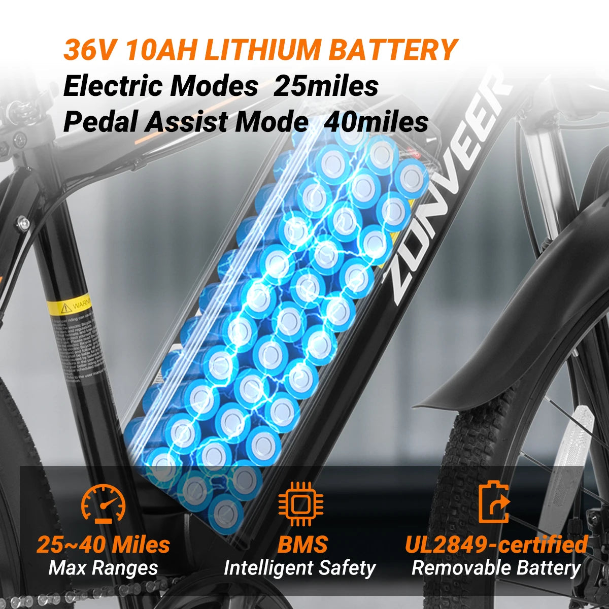 Dyu M26 Electric Bicycle With 1000W Motor And 360Wh Battery