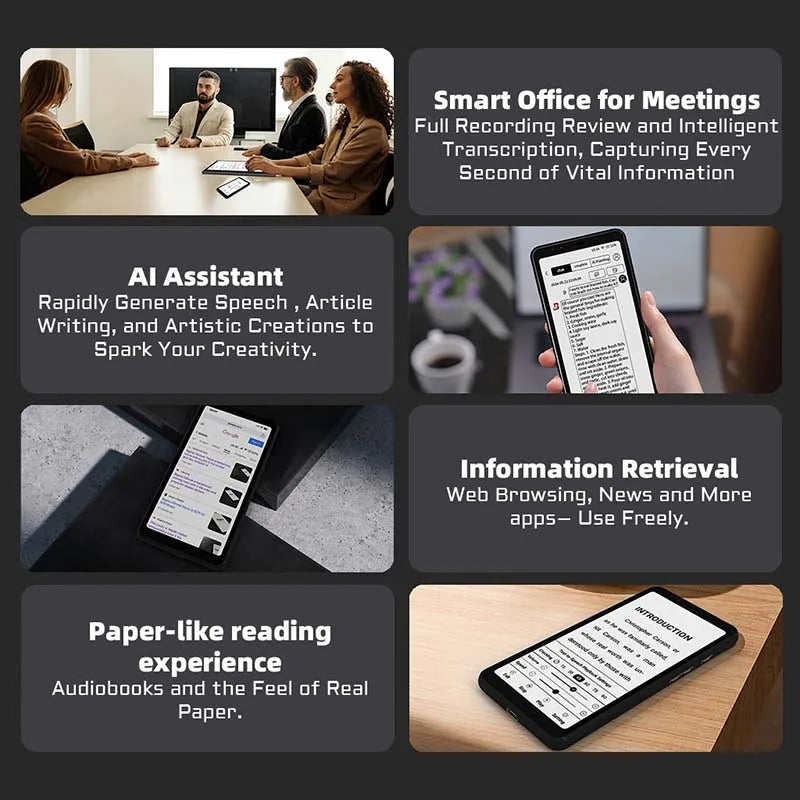 BIGME Hibreak Android 11 Ebook Reader With Google Play