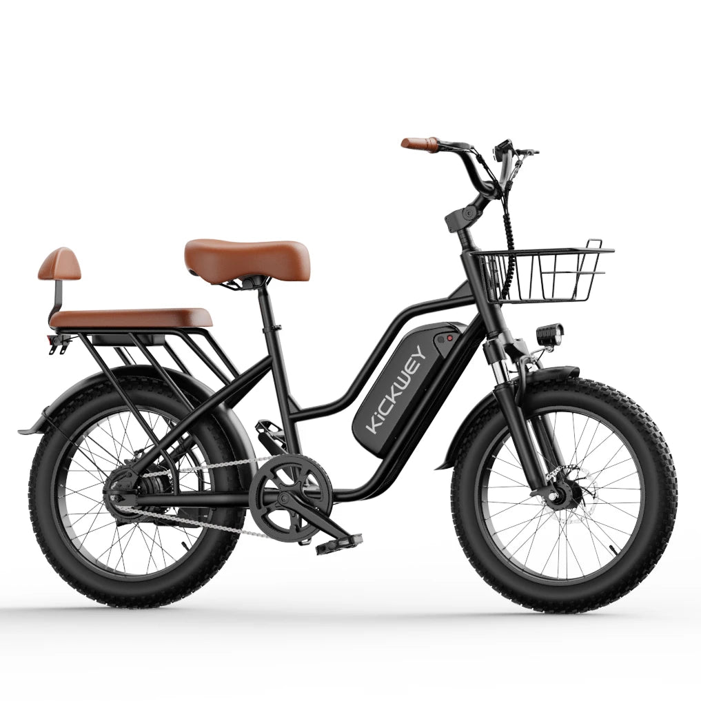 Kickwey LD20 Electric Mountain Bike 1500W 32 MPH 48V 20Ah