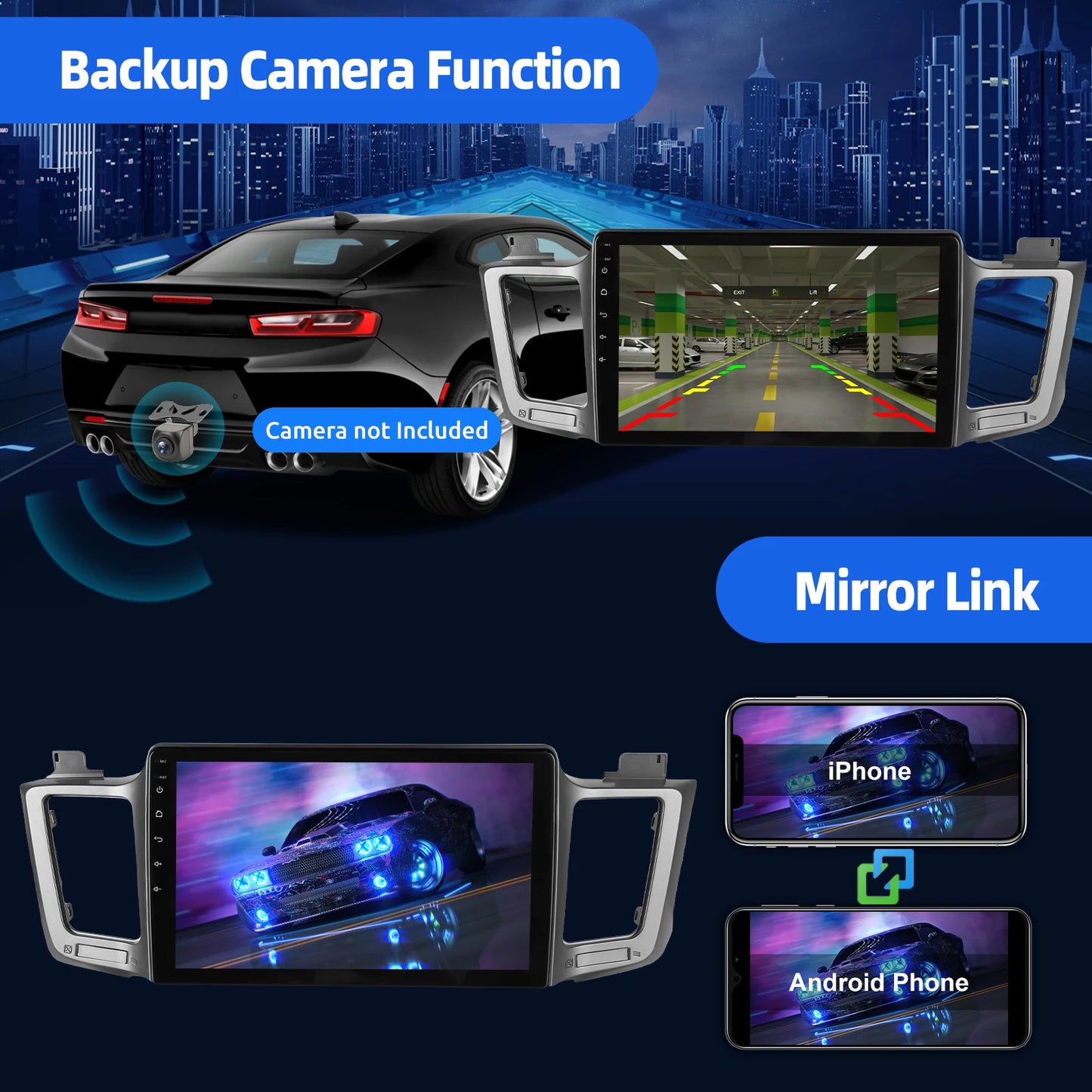 ESSGOO Android Car Stereo For Toyota RAV4