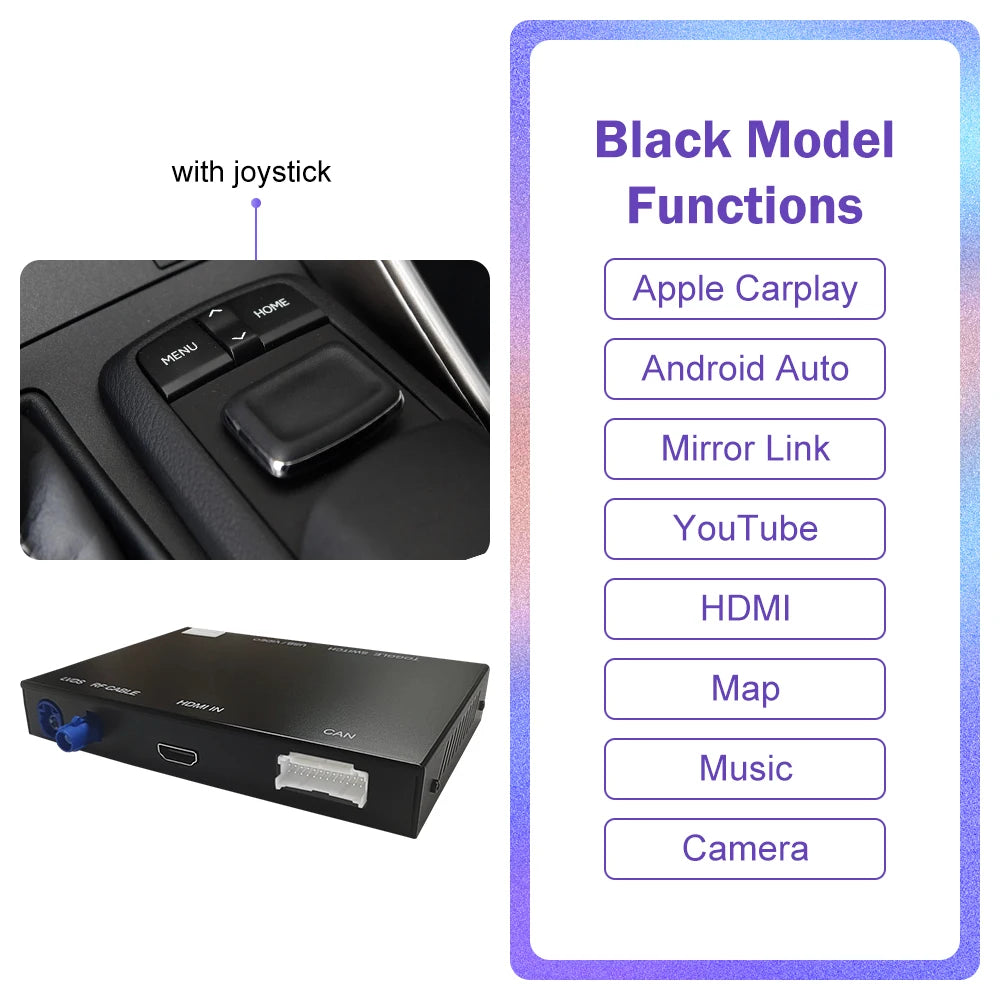 Road Top Wireless CarPlay Android Auto Receiver for Lexus Models