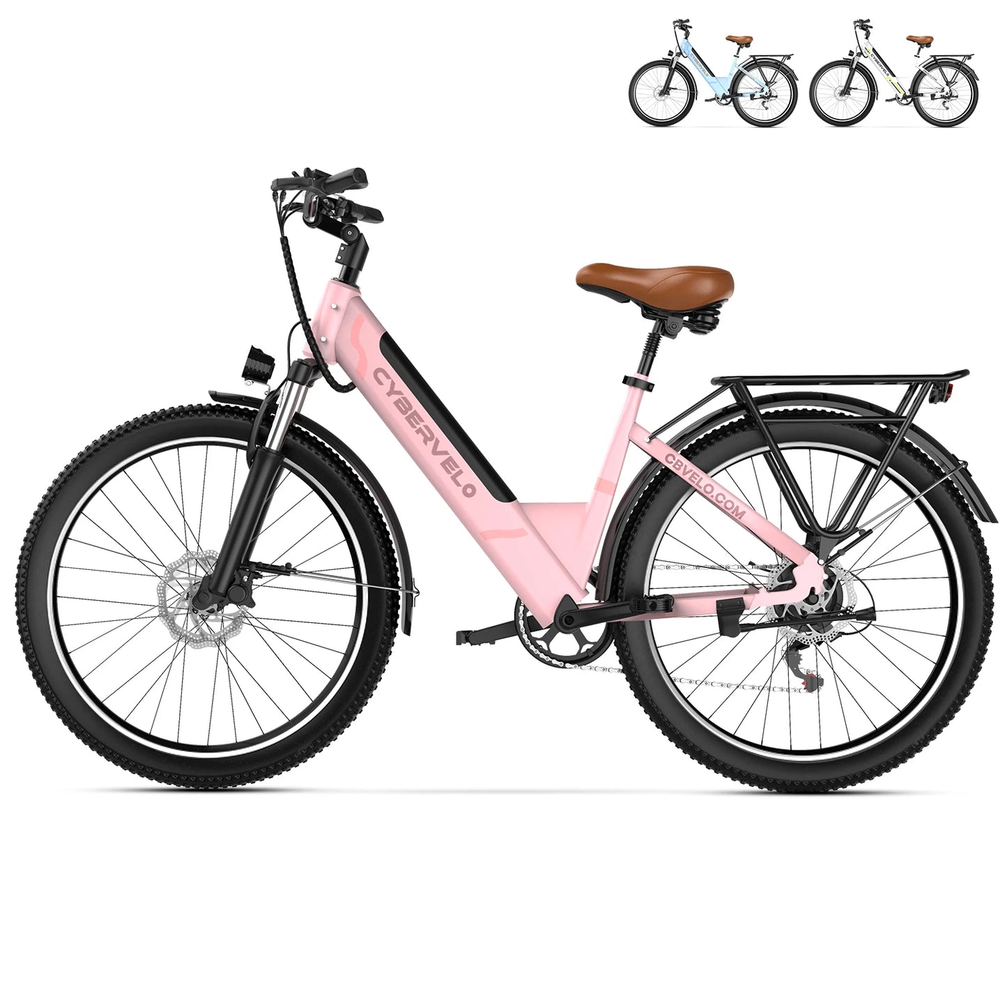 CYBERVELO EK7 EK2 Electric Bike For Adults With Removable Battery