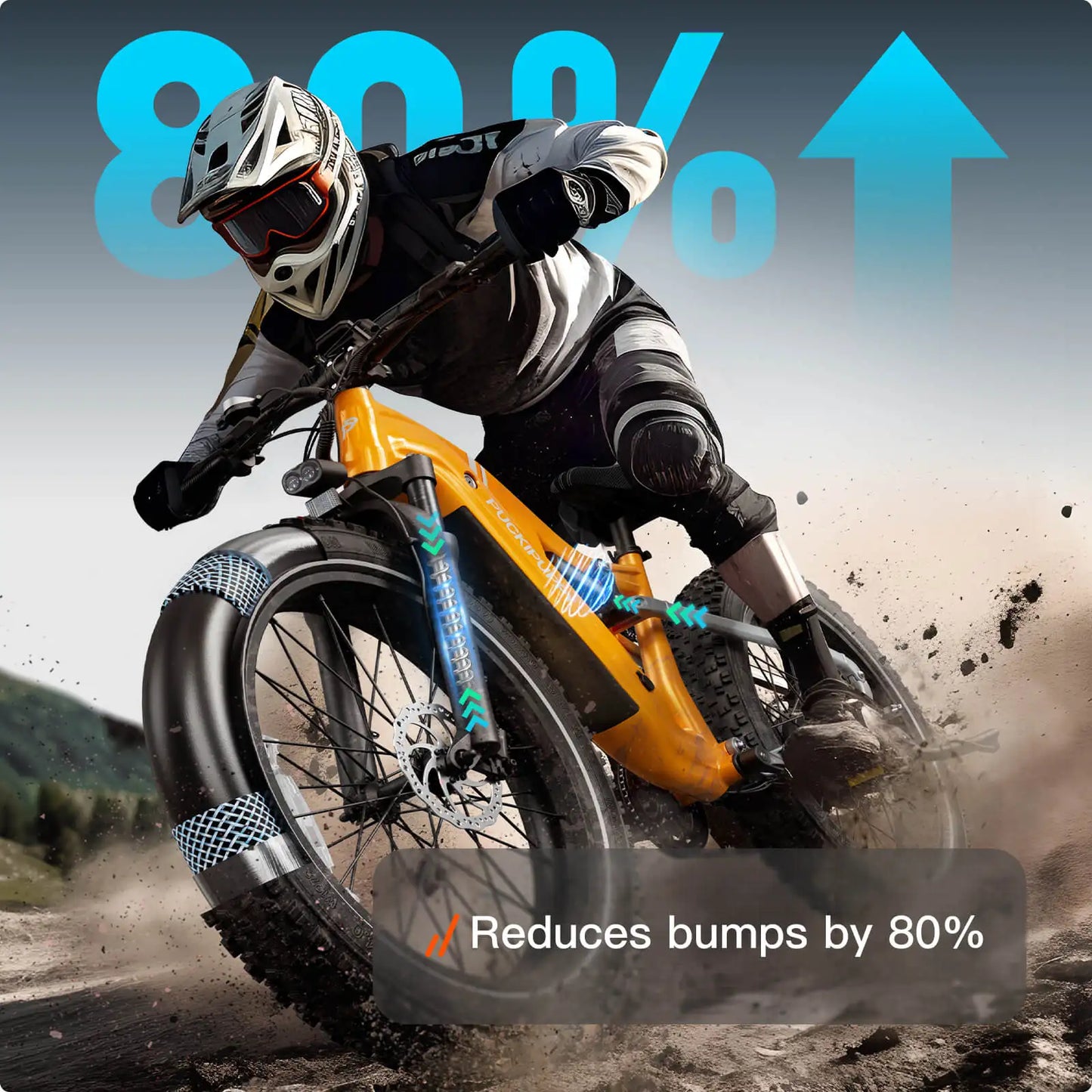 PUCKIPUPPY Labrador Pro 1350W Fat Tire Electric Mountain Bike