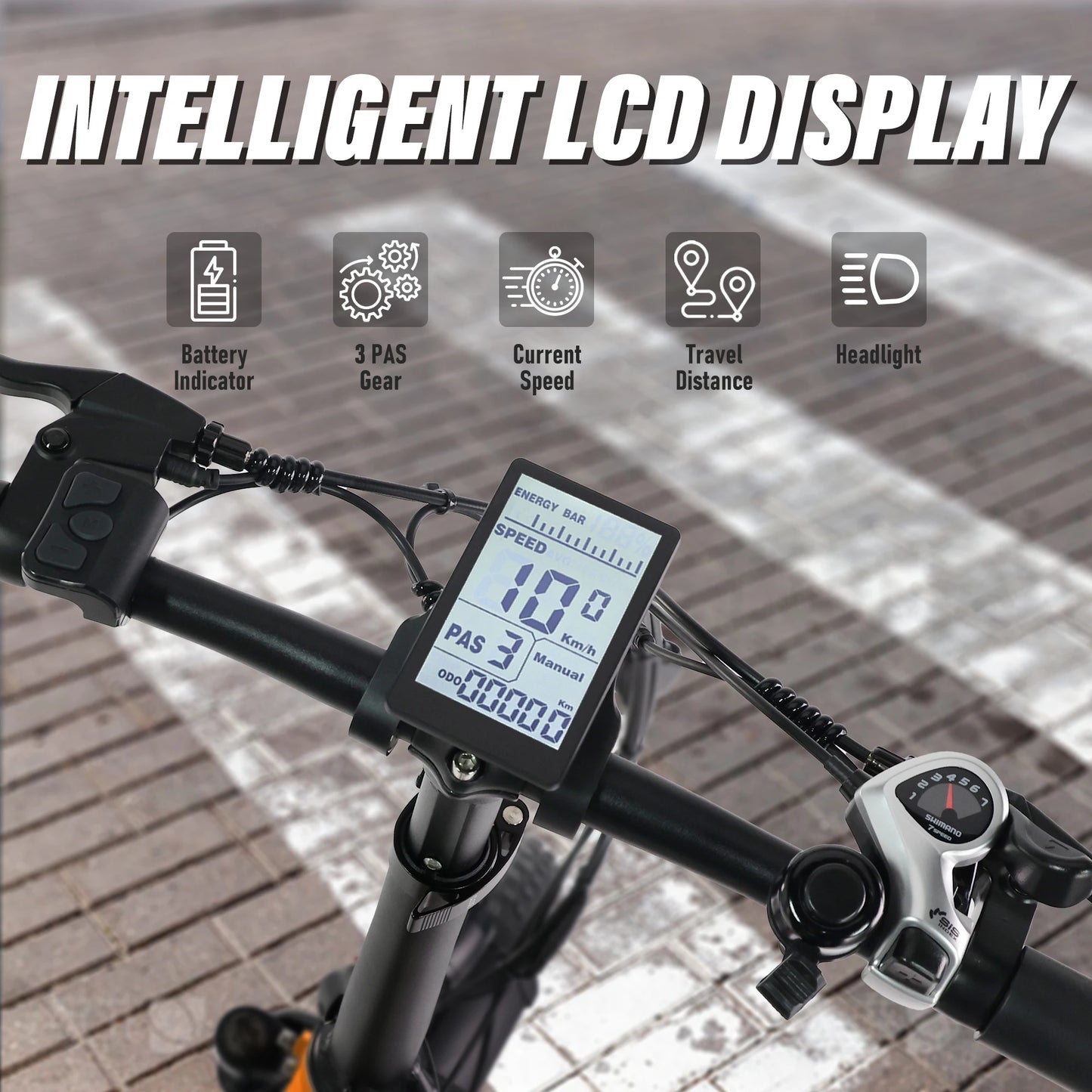 Varun S20-1 Plus Electric Fat Tire Bike 750W Peak Power