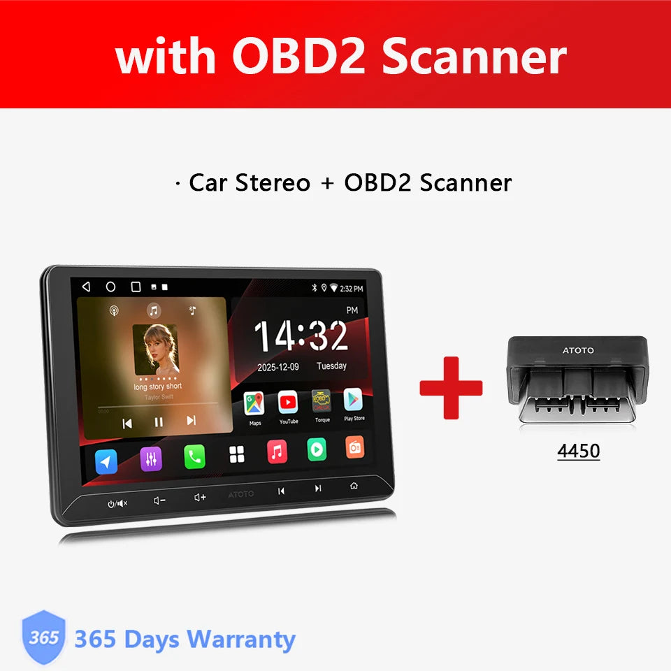 Atoto Android Car Stereo Bluetooth Apple CarPlay Android Auto